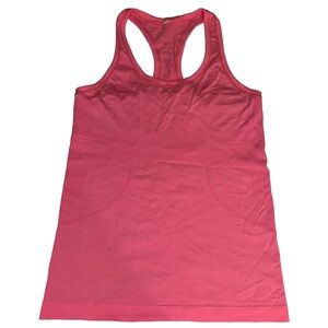 Pink Lululemon tank top size 6